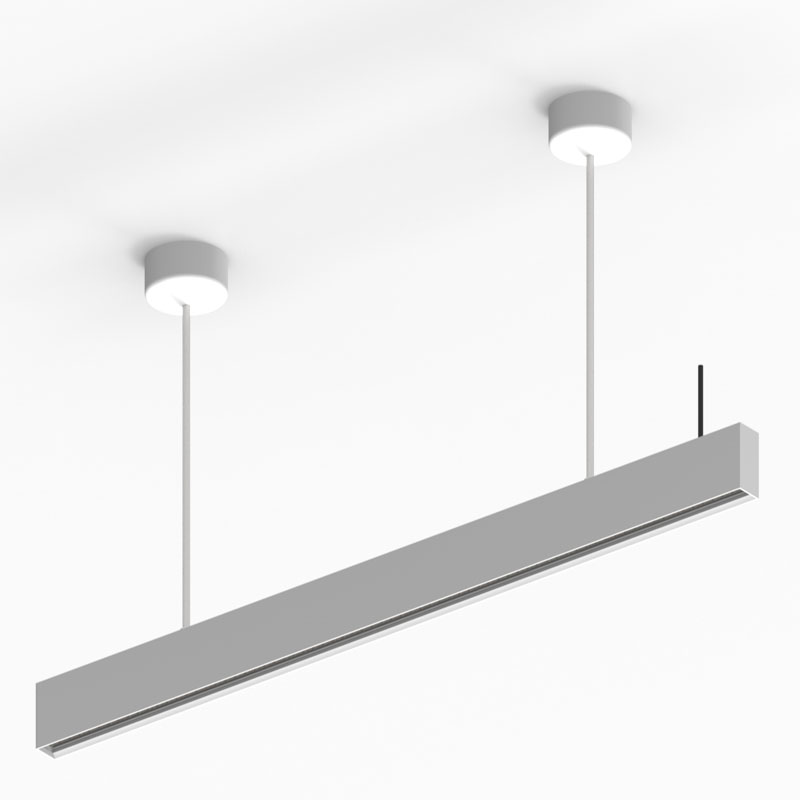 Anti-verblinding UGR \u003C16 koppelbare oplossing zonder schroeven LED-lineair licht voor kantoorklaswinkel modewinkel